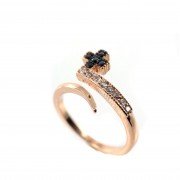 Δαχτυλίδι σε ροζ χρυσό Κ14 | L'or.D