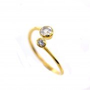 Χειροποίητο χρυσό δαχτυλίδι| kosmima-lord.gr